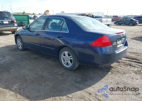 2007 Honda Accord 2.4 Se from USA, damaged, VIN 1HGCM56337A079525